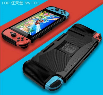 Силиконов TPU калъф за Nintendo Switch Устойчив на удар защитен капак Shell Ергономична ръкохватка за дръжка за Nintend Switch NS аксесоари