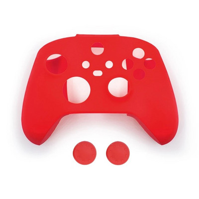 Pretslīdes aizsargvāciņš priekš XBOX sērijas X/S spēļu kontrollera piederumiem silikona pārsegu futrāļi ar īkšķa stieņa roktura vāciņu