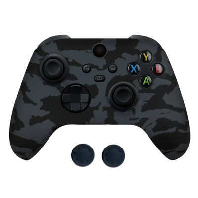 Pretslīdes aizsargvāciņš priekš XBOX sērijas X/S spēļu kontrollera piederumiem silikona pārsegu futrāļi ar īkšķa stieņa roktura vāciņu