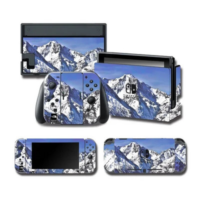 Switch viss iekļauts spēļu konsoles uzlīmes Izsmalcinātu rakstu personības uzlīmes Putekļu necaurlaidīgas un izturīgas pret skrāpējumiem