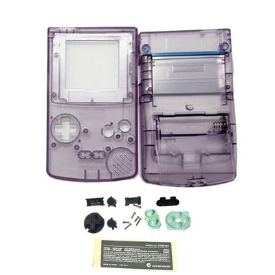 Uus originaalne mängukonsooli ümbris Gameboy Color Classic mängukonsooli kest GBC korpuse jaoks koos nuppudega