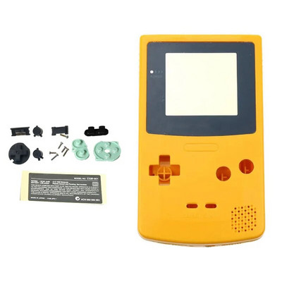 Uus originaalne mängukonsooli ümbris Gameboy Color Classic mängukonsooli kest GBC korpuse jaoks koos nuppudega