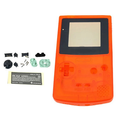 Uus originaalne mängukonsooli ümbris Gameboy Color Classic mängukonsooli kest GBC korpuse jaoks koos nuppudega