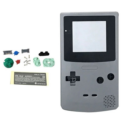 Uus originaalne mängukonsooli ümbris Gameboy Color Classic mängukonsooli kest GBC korpuse jaoks koos nuppudega