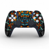 Egyedi kialakítású védőborító matrica PS5 vezérlőhöz, bőrmatrica PS5 játékvezérlő bőrmatrica, vinyl