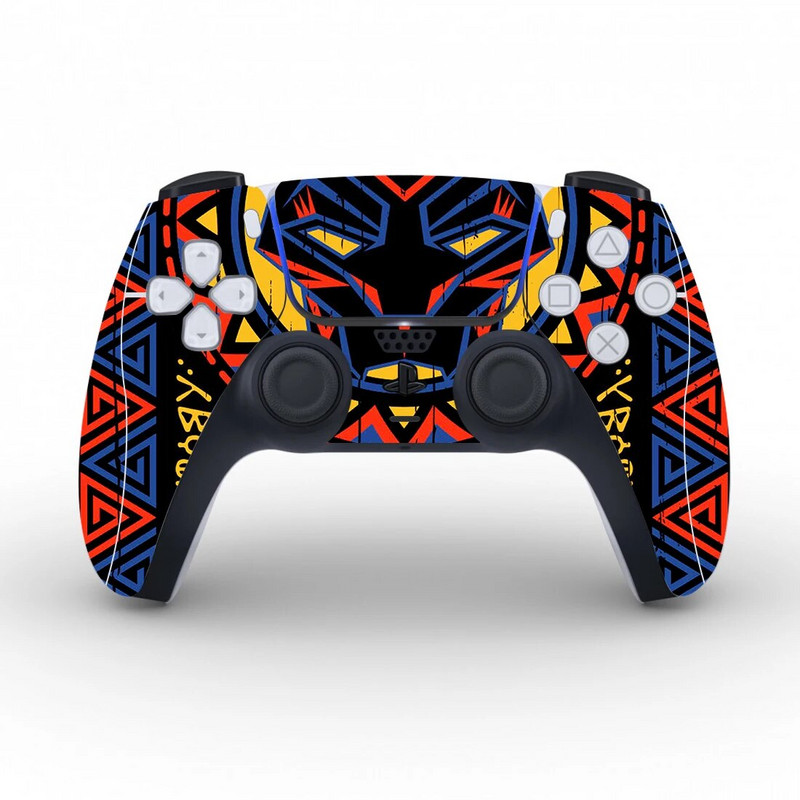 Egyedi kialakítású védőborító matrica PS5 vezérlőhöz, bőrmatrica PS5 játékvezérlő bőrmatrica, vinyl