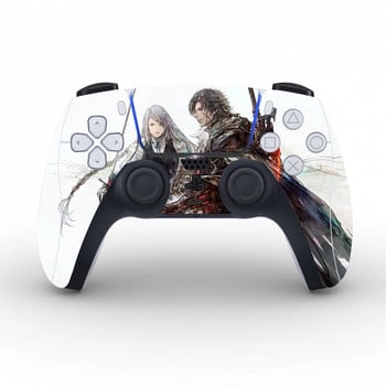 Игра Final Fantasy Защитен стикер за капак за PS5 Controller Skin Decal PS5 Gamepad Sticker Vinyl