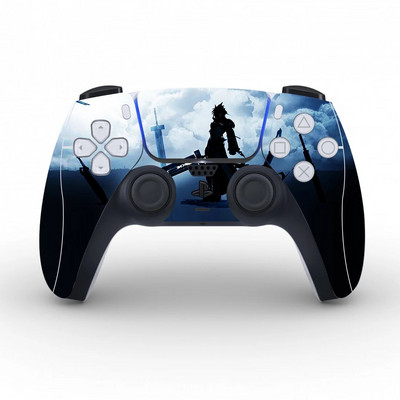 Mängu Final Fantasy kaitsekatte kleebis PS5 kontrolleri nahakleebis PS5 mängupuldi kleebis vinüül