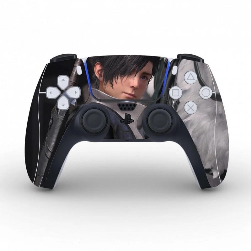 Mängu Final Fantasy kaitsekatte kleebis PS5 kontrolleri nahakleebis PS5 mängupuldi kleebis vinüül