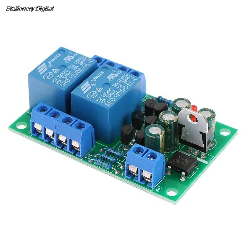 Κιτ προστασίας ηχείων DIY Components for Stereo Audio Speaker Protection Board Delay Boot Delay DC Protect Kit Double Channel
