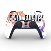 Autocolant pentru capacul de protecție Final Fantasy pentru pielea controlerului PS5 pentru PS5 Gamepad Decal piele autocolant vinil