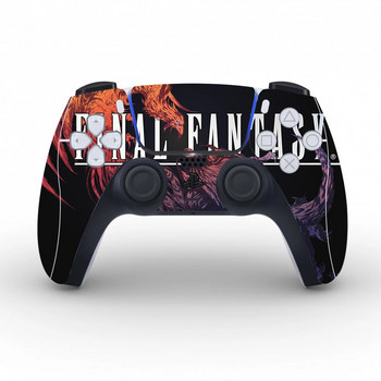 Αυτοκόλλητο Final Fantasy Protective Cover για PS5 Controller Skin For PS5 Gamepad Decal Skin Sticker Vinyl