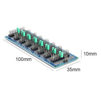 0.1R-9999999.9R Програмируема резисторна платка за осем десетилетия 0.1-9.9999999MR (0-10MS) Точност на стъпката 0.1R 1/2 W SMD модул за съпротивление