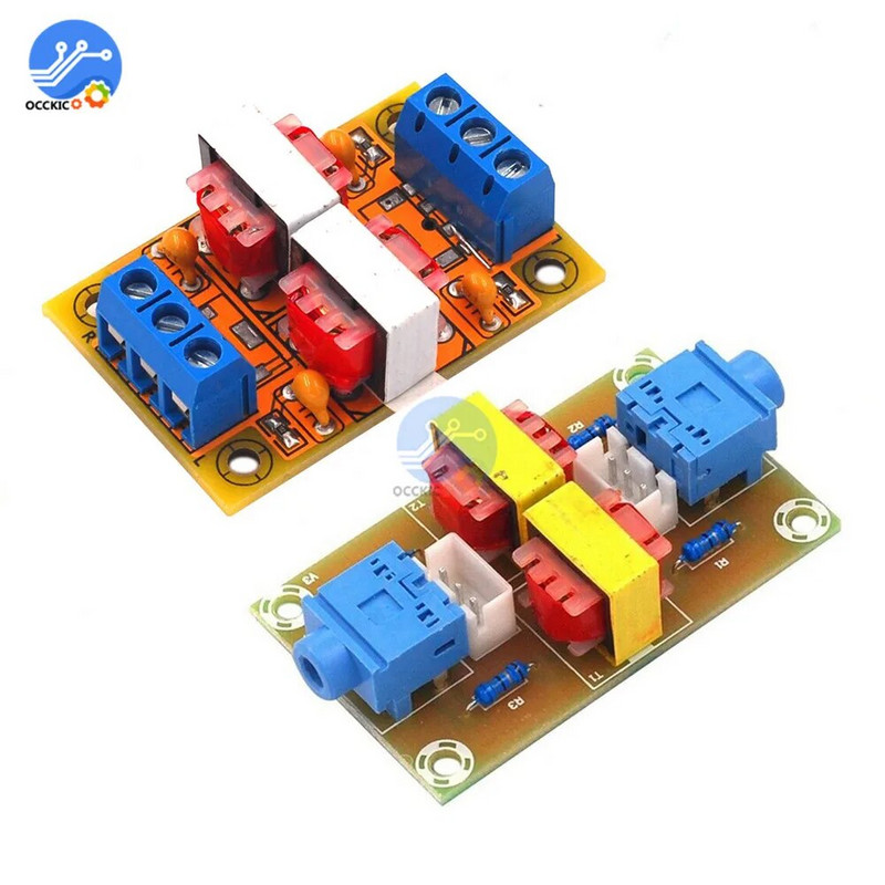 HiFi audio izolators akustiskā trokšņa izolācija skaņas filtrs trokšņu samazināšana akustiskā audio stereo zemes cilpas slāpētājs