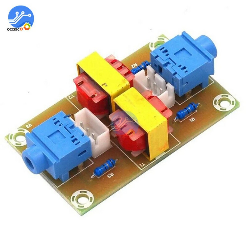 HiFi audio izolators akustiskā trokšņa izolācija skaņas filtrs trokšņu samazināšana akustiskā audio stereo zemes cilpas slāpētājs