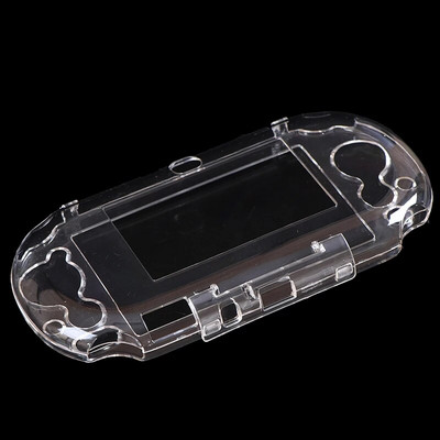 Прозрачен кристално прозрачен твърд защитен калъф Cover Shell за Sony Ps Vita Psv 2000