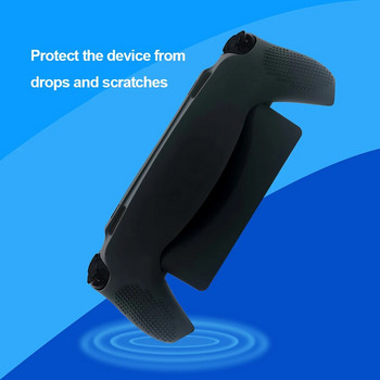 Δέρμα προστασίας από σιλικόνη για PS5 Πύλη Κάλυμμα μαλακής θήκης Αντιχαρακτικό Αντιολισθητικό κάλυμμα χειριστηρίου παιχνιδιών Θήκη λαβής για κονσόλα παιχνιδιών PS