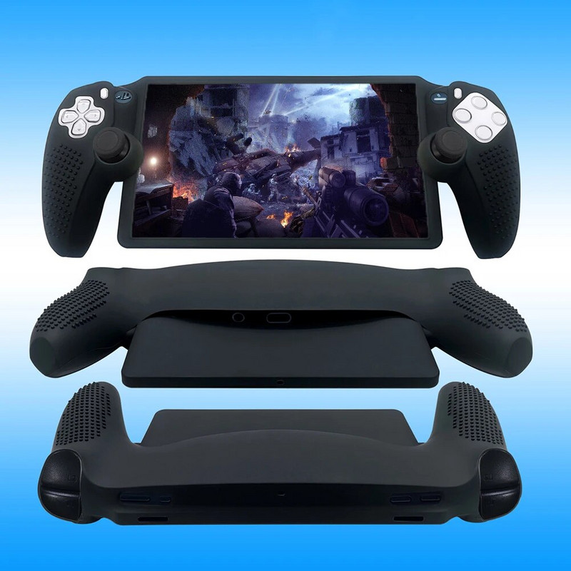 Silikonska zaštitna maska za PS5 Portal mekana maska navlaka protiv ogrebotina neklizajuća navlaka za gamepad Grip futrola za PS igraću konzolu