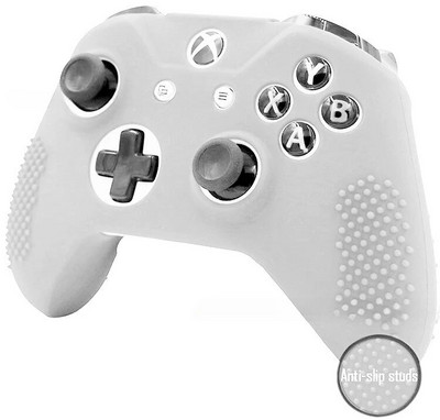 Xbox one S aizsargsviras apvalkam, neslīdošam ādas silikona aizsargvāciņam, apvalka apvalkam Xbox One plānajam kontrolierim