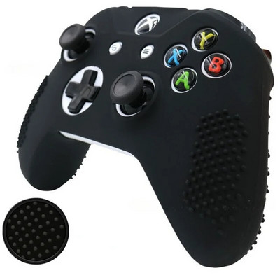 За Xbox one S Защитно покритие за джойстик Неплъзгаща се кожа Силиконов защитен калъф Shell Sleeve за Xbox One Slim Controller