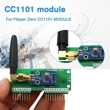 Για Flipper Zero WiFi CC1101 SubGhz 433Mhz Development Board GPIO CC1101 Mouse Module For Flipper Zero Modification