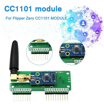 Για Flipper Zero WiFi CC1101 SubGhz 433Mhz Development Board GPIO CC1101 Mouse Module For Flipper Zero Modification