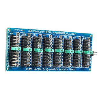 7 Seven Decade Eight Decade 0.1R - 9999999R Προγραμματιζόμενη SMD Resistor Slide Resistor Board Accuracy Step 1R 1% 1/2 W Module 200