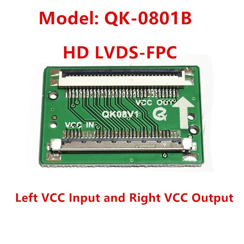 Adapter okretne ploče za definiciju kabela zaslona FPC na FPC HD LVDS na FPC kabelski adapter QK0801A QK0801B QK0802A QK0802B