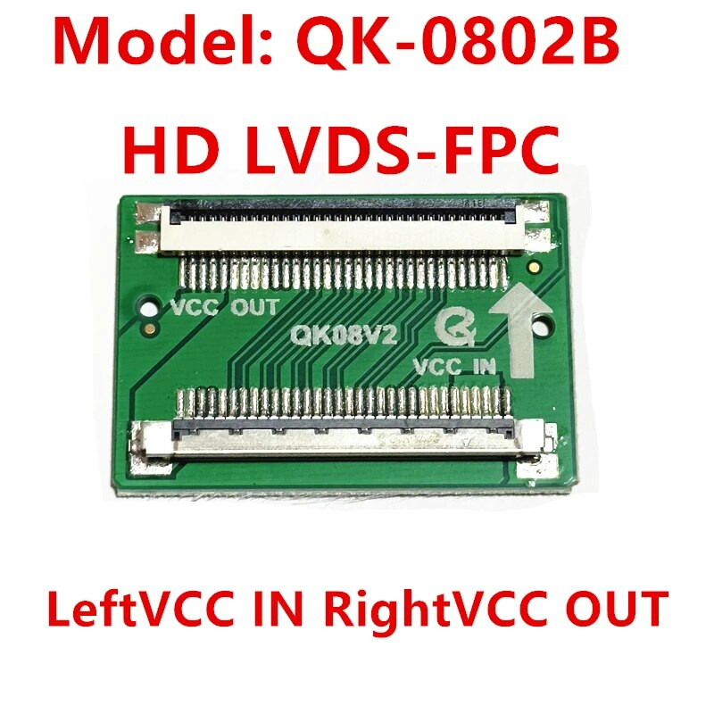 Adapter okretne ploče za definiciju kabela zaslona FPC na FPC HD LVDS na FPC kabelski adapter QK0801A QK0801B QK0802A QK0802B