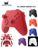DATA FROG komplekti asendusümbris Xbox Series S kontrolleri jaoks esikaane tagumine kest külgsiinid paneelid Xbox Series X mängupuldi jaoks