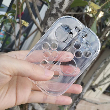 Soft TPU Transparent Shell Protective Case Cover Frame Clear Protector за Nintendo Switch OLED игрова конзола Аксесоари