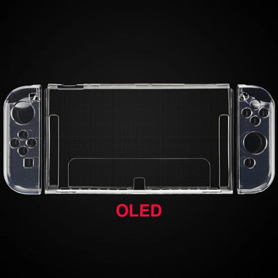 Mekana TPU prozirna školjka, zaštitna maska, okvir, prozirni zaštitnik za Nintendo Switch OLED igraće konzole, dodaci