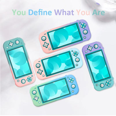 Husă pentru Nintend Switch Lite Mini Carcasă de protecție din plastic colorată Carcasă pentru NintendoSwitch Lite Fundas Coque Accesorii