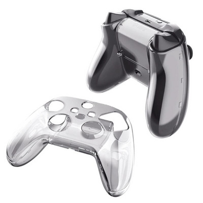 1 carcasă transparentă din cristal transparent pentru controler dur husă de protecție pentru controler Xbox Series X