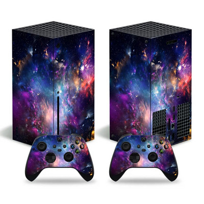 Για Xbox Series X Console and 2 Controller Skin Sticker Graffiti Color Protective Decal Αφαιρούμενο κάλυμμα