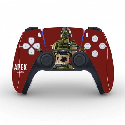 Apex Legends kaitsekatte kleebis PS5 kontrolleri nahale Playstation 5 mängupuldi kleebis PS5 nahakleebis vinüül