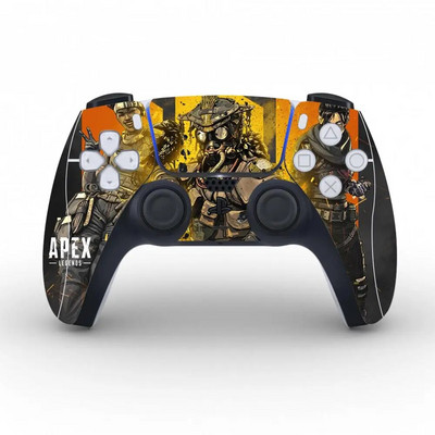 Apex Legends kaitsekatte kleebis PS5 kontrolleri nahale Playstation 5 mängupuldi kleebis PS5 nahakleebis vinüül