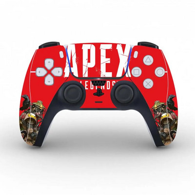 Apex Legends kaitsekatte kleebis PS5 kontrolleri nahale Playstation 5 mängupuldi kleebis PS5 nahakleebis vinüül