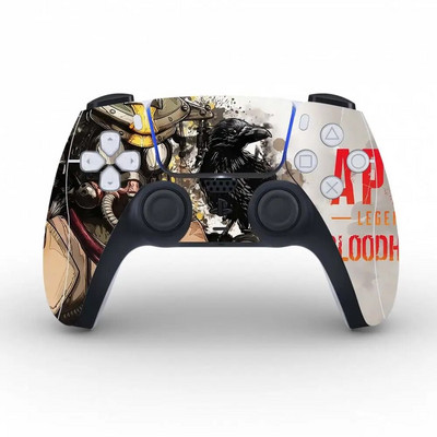 Apex Legends kaitsekatte kleebis PS5 kontrolleri nahale Playstation 5 mängupuldi kleebis PS5 nahakleebis vinüül