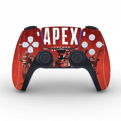 Apex Legends kaitsekatte kleebis PS5 kontrolleri nahale Playstation 5 mängupuldi kleebis PS5 nahakleebis vinüül