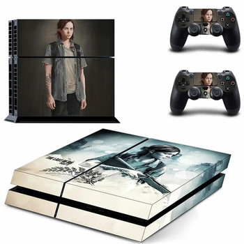 The Last of Us Part 2 Αυτοκόλλητα PS4 Play station 4 Skin PS 4 Sticker Decal Cover for PlayStation 4 PS4 Console & Controller Skins