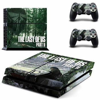 The Last of Us Part 2 Αυτοκόλλητα PS4 Play station 4 Skin PS 4 Sticker Decal Cover for PlayStation 4 PS4 Console & Controller Skins