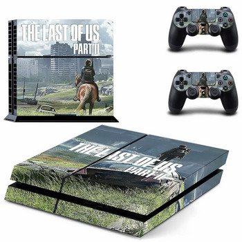 The Last of Us Part 2 Αυτοκόλλητα PS4 Play station 4 Skin PS 4 Sticker Decal Cover for PlayStation 4 PS4 Console & Controller Skins