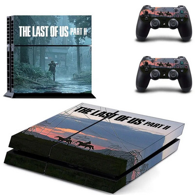 The Last of Us, 2. osa PS4 kleebised Play Station 4 ümbris PS 4 kleebise kleebise kate PlayStation 4 PS4 konsooli ja kontrolleri katted