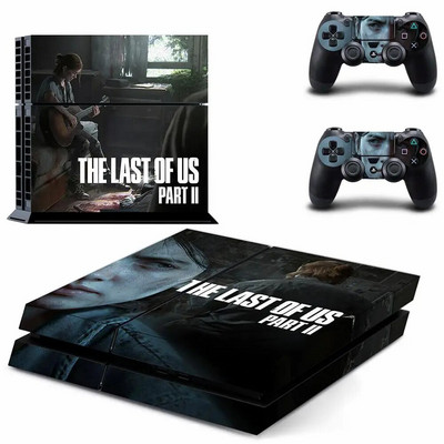 The Last of Us, 2. osa PS4 kleebised Play Station 4 ümbris PS 4 kleebise kleebise kate PlayStation 4 PS4 konsooli ja kontrolleri katted