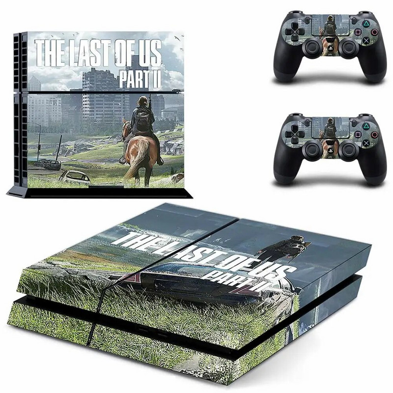 The Last of Us, 2. osa PS4 kleebised Play Station 4 ümbris PS 4 kleebise kleebise kate PlayStation 4 PS4 konsooli ja kontrolleri katted