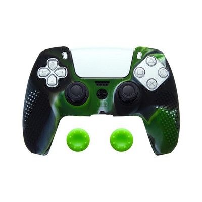 Mīksta silikona kursorsviras kontroliera īkšķa roktura vāciņš, aizsargvāciņš, neslīdošs vāciņš Sony Playstation DualSense Dualshock 5 PS5