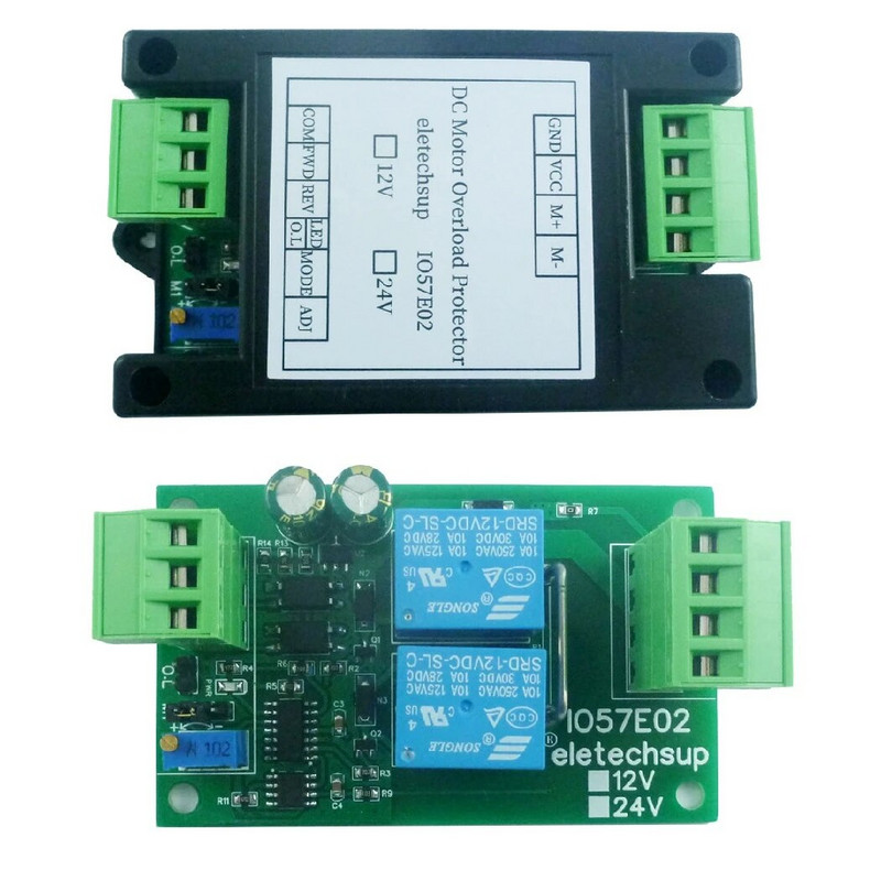 Βουρτσισμένος κινητήρας συνεχούς ρεύματος υπερφόρτισης υπερέντασης βραχυκυκλώματος πλακέτα προστασίας προς τα εμπρός όπισθεν ελεγκτή μονάδα ρελέ οδηγού 12v 24v