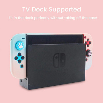 За Nintendo Switch OLED аксесоари Защитна обвивка NS Game Host Console TPU All-inclusive Soft Cover Protection Case Pouch