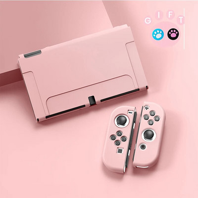 Nintendo Switchi OLED-tarvikute jaoks Protective Shell NS Game Host Console TPU kõikehõlmav pehme kaanega kaitseümbrise kott